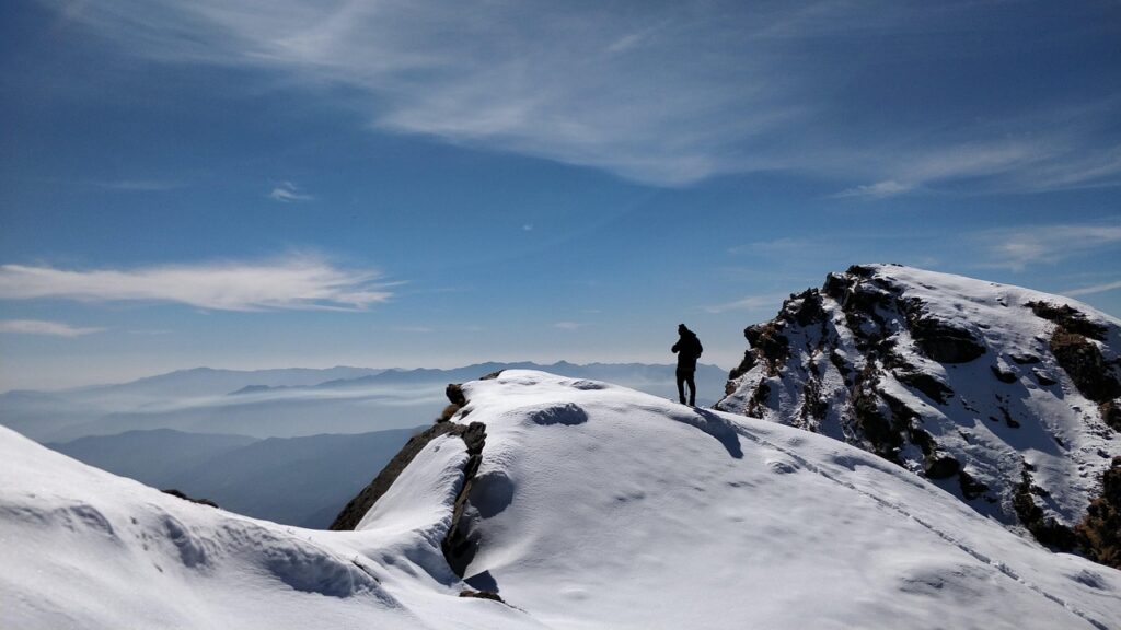 hill top, snow, mountain, landscape, nature, high, sky, travel, peak, top, hill, tourism, rock, hiking, tatra, mountains, panorama, extreme, scenery, mountainside, india, chopta, chopta, chopta, chopta, chopta, chopta